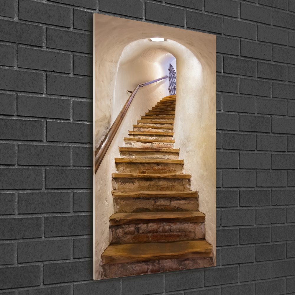 Print on acrylic Stairs in the castle