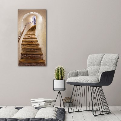 Print on acrylic Stairs in the castle