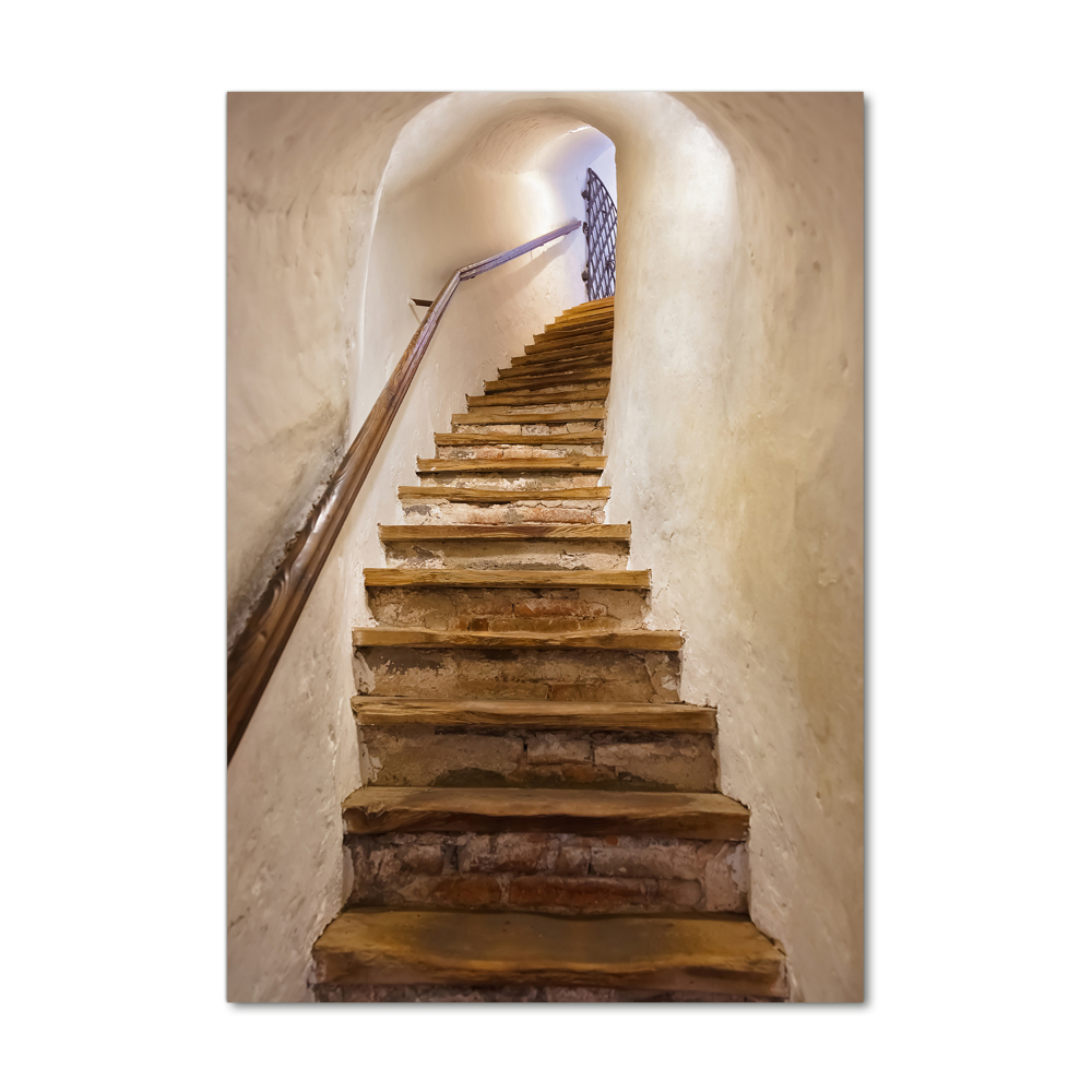 Print on acrylic Stairs in the castle