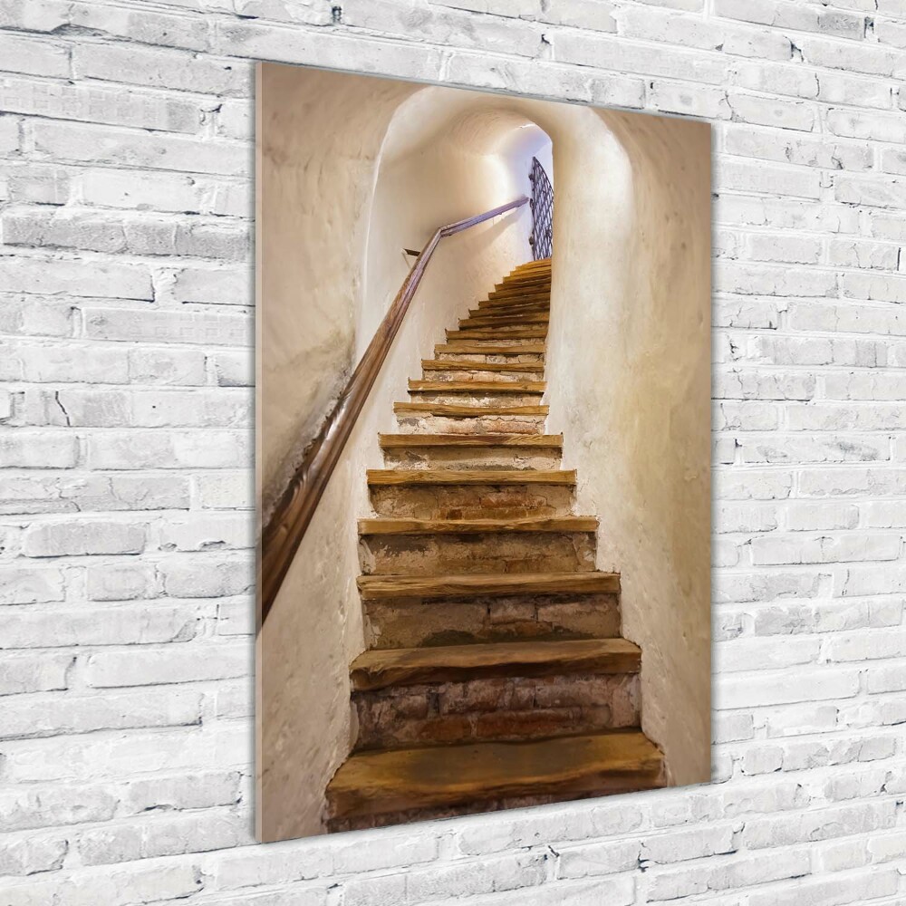 Print on acrylic Stairs in the castle