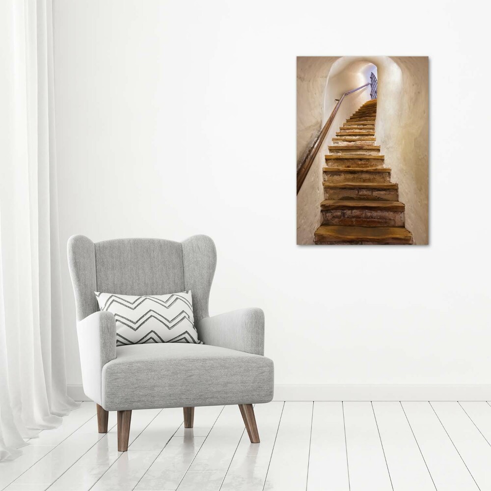 Print on acrylic Stairs in the castle