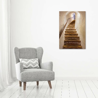 Print on acrylic Stairs in the castle