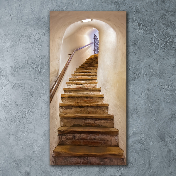 Print on acrylic Stairs in the castle