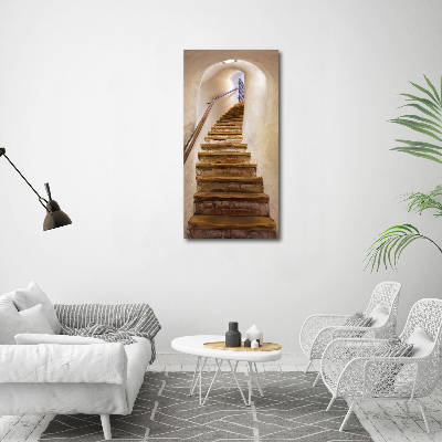 Print on acrylic Stairs in the castle