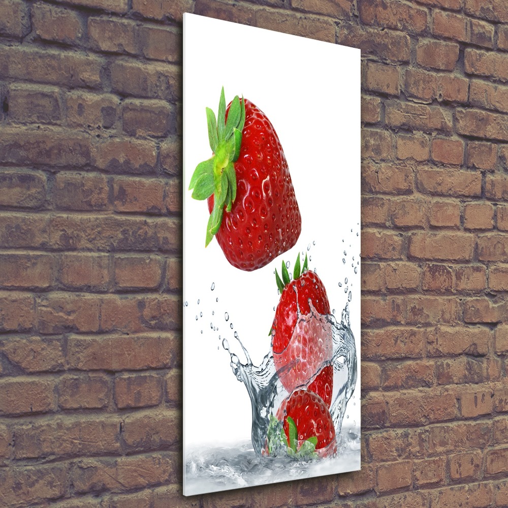 Print on acrylic Strawberries