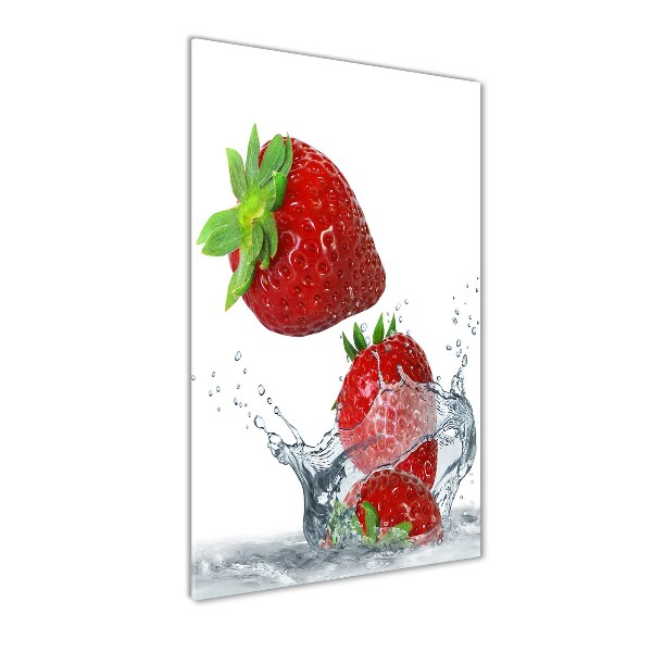 Print on acrylic Strawberries