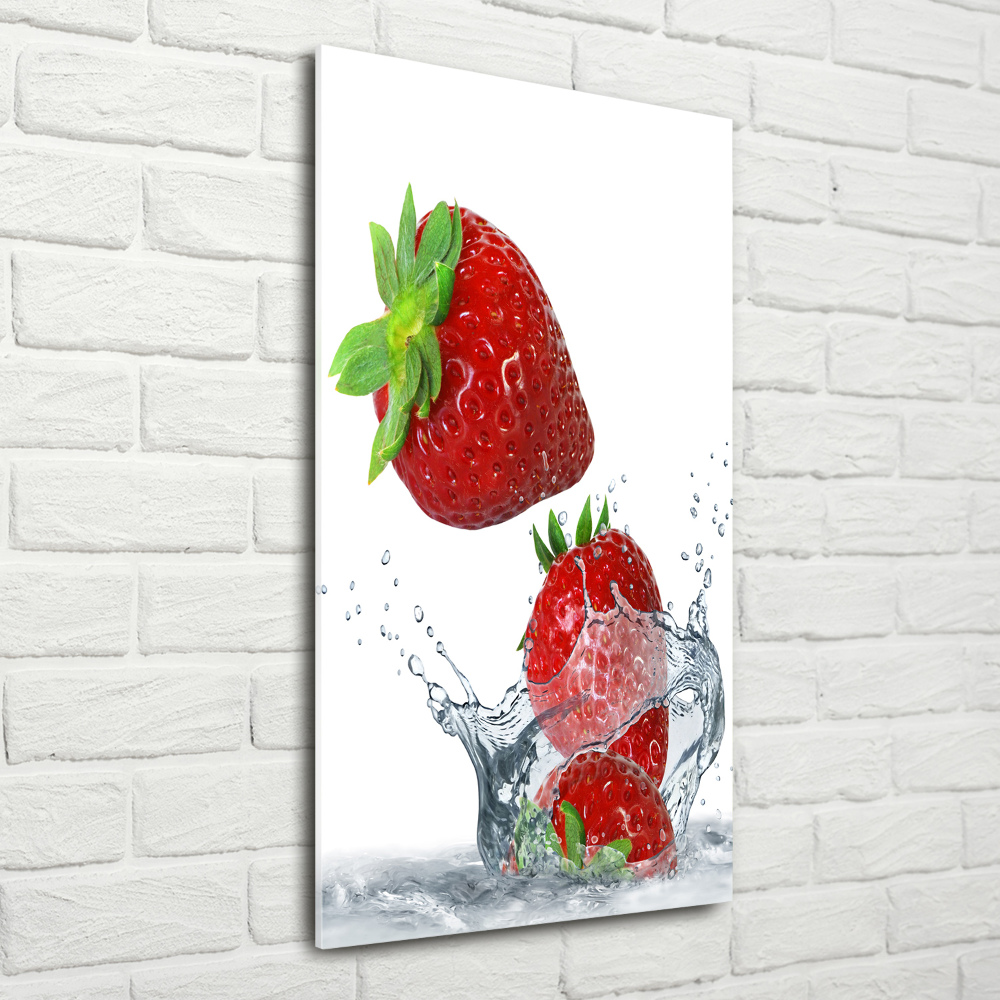 Print on acrylic Strawberries