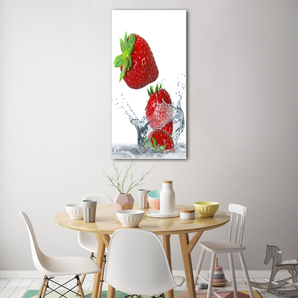 Print on acrylic Strawberries