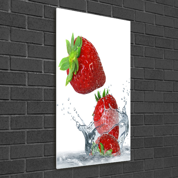 Print on acrylic Strawberries