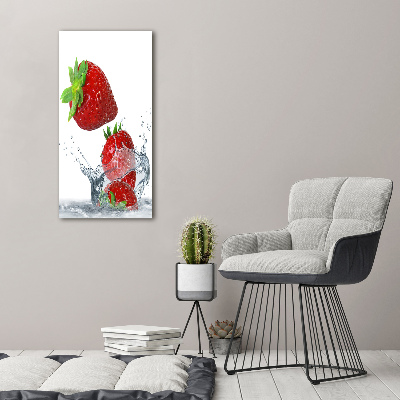 Print on acrylic Strawberries