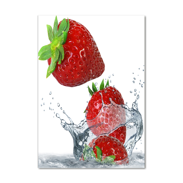 Print on acrylic Strawberries