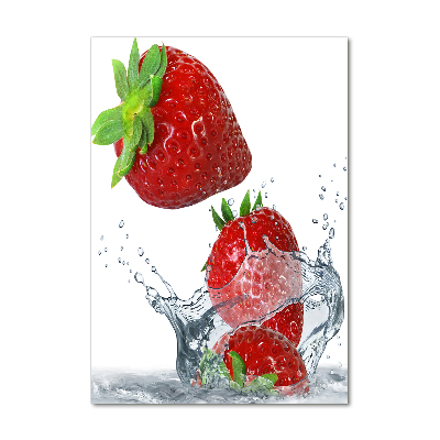 Print on acrylic Strawberries