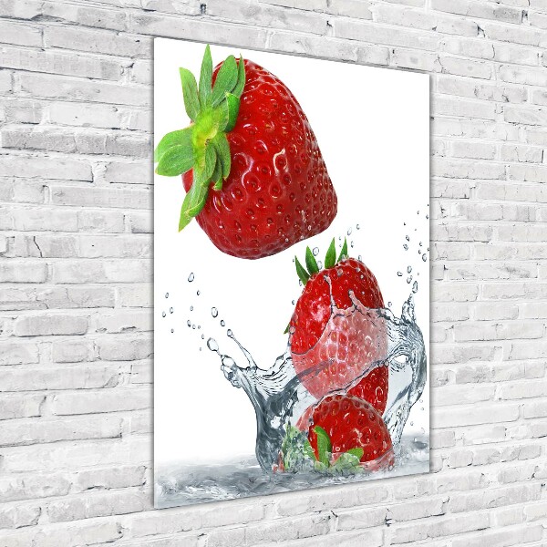 Print on acrylic Strawberries