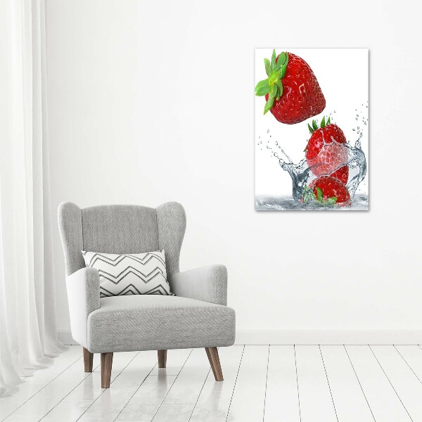 Print on acrylic Strawberries