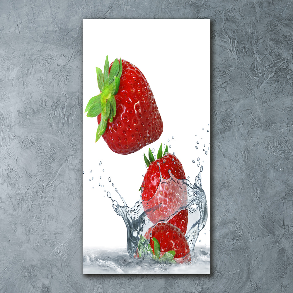 Print on acrylic Strawberries