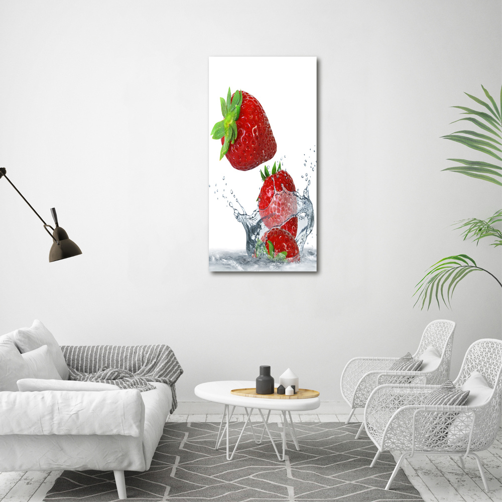 Print on acrylic Strawberries