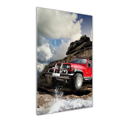 Acrylic print Off-road car