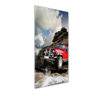 Acrylic print Off-road car