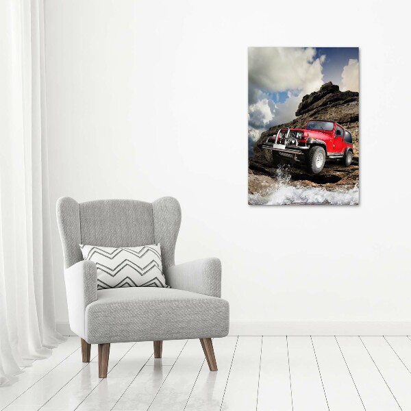 Acrylic print Off-road car