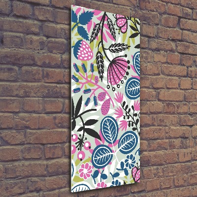 Wall art acrylic Flowers