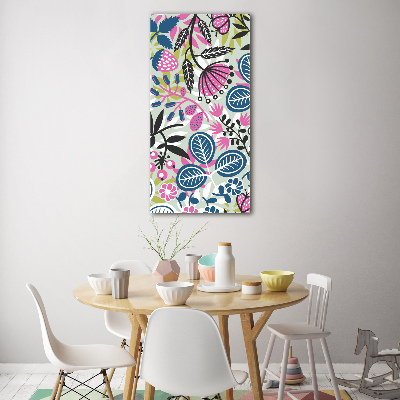 Wall art acrylic Flowers