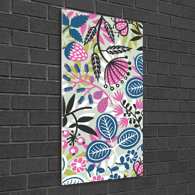 Wall art acrylic Flowers