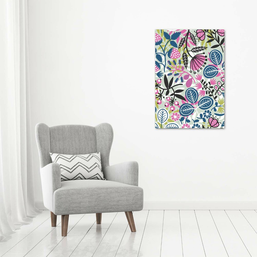 Wall art acrylic Flowers