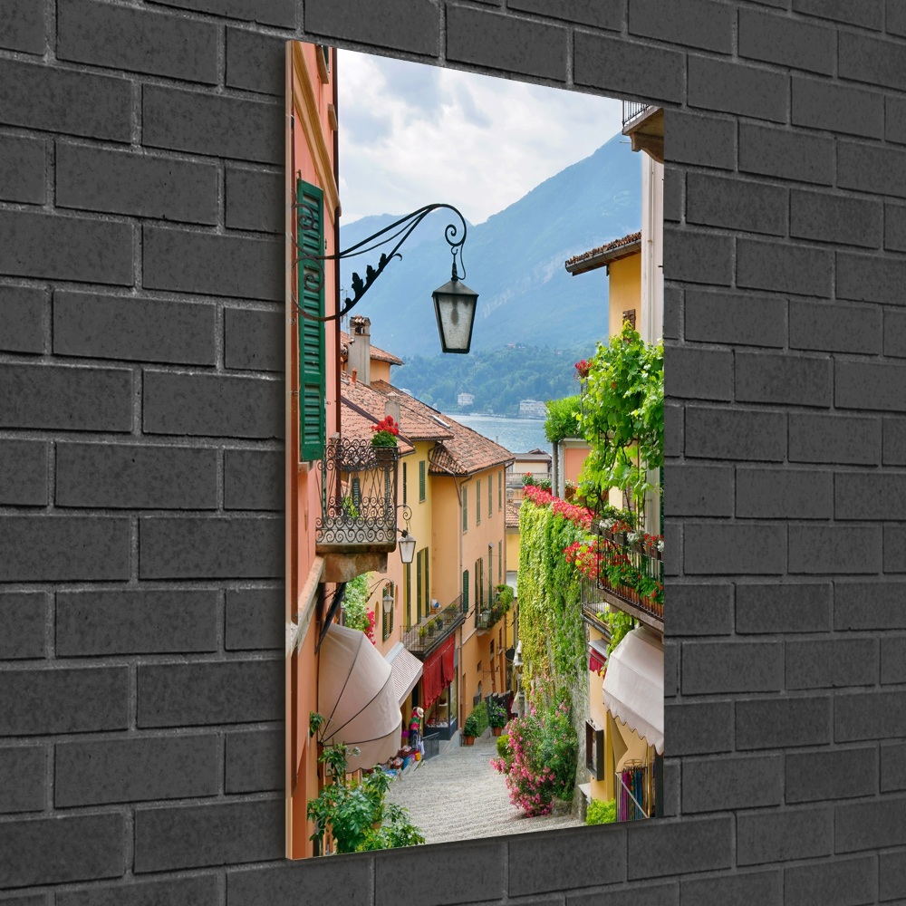 Print on acrylic Italian streets