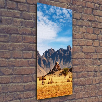 Print on acrylic glass Namibia desert