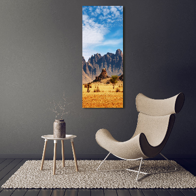 Print on acrylic glass Namibia desert