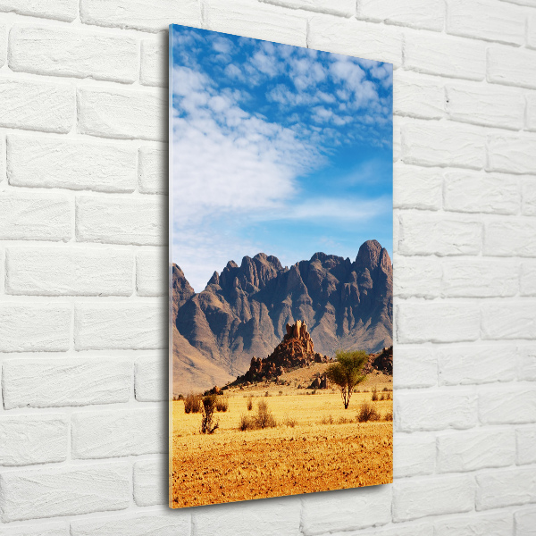 Print on acrylic glass Namibia desert