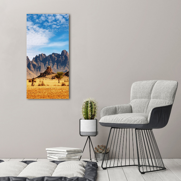 Print on acrylic glass Namibia desert