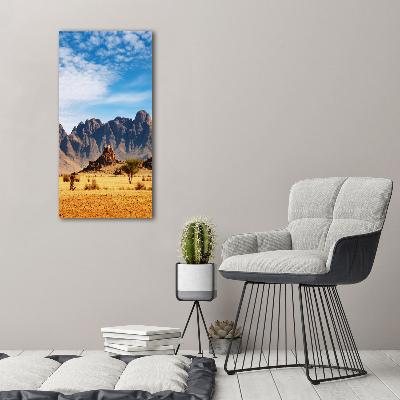 Print on acrylic glass Namibia desert