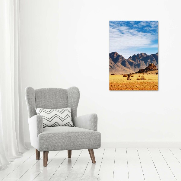 Print on acrylic glass Namibia desert