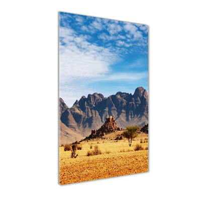 Print on acrylic glass Namibia desert