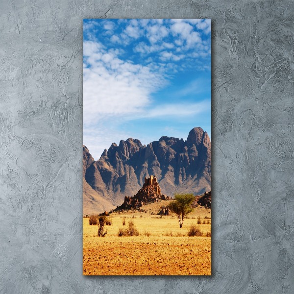 Print on acrylic glass Namibia desert