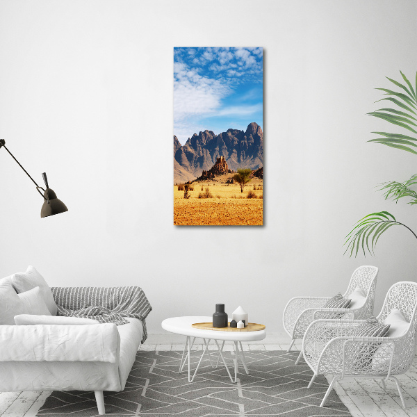 Print on acrylic glass Namibia desert