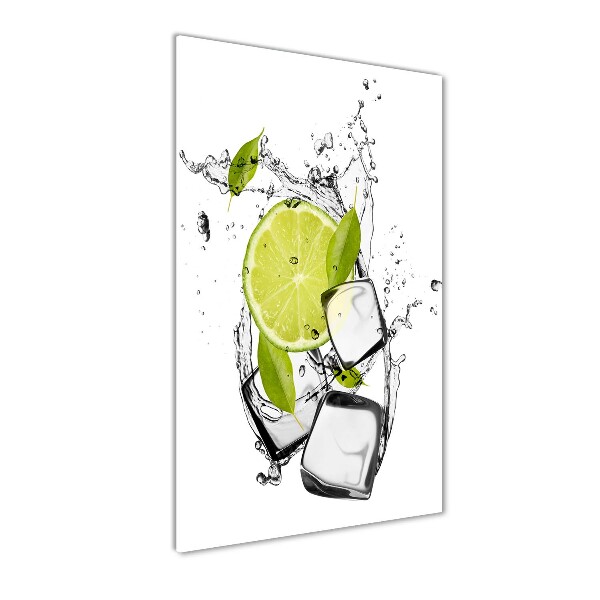 Print on acrylic Lime and ice