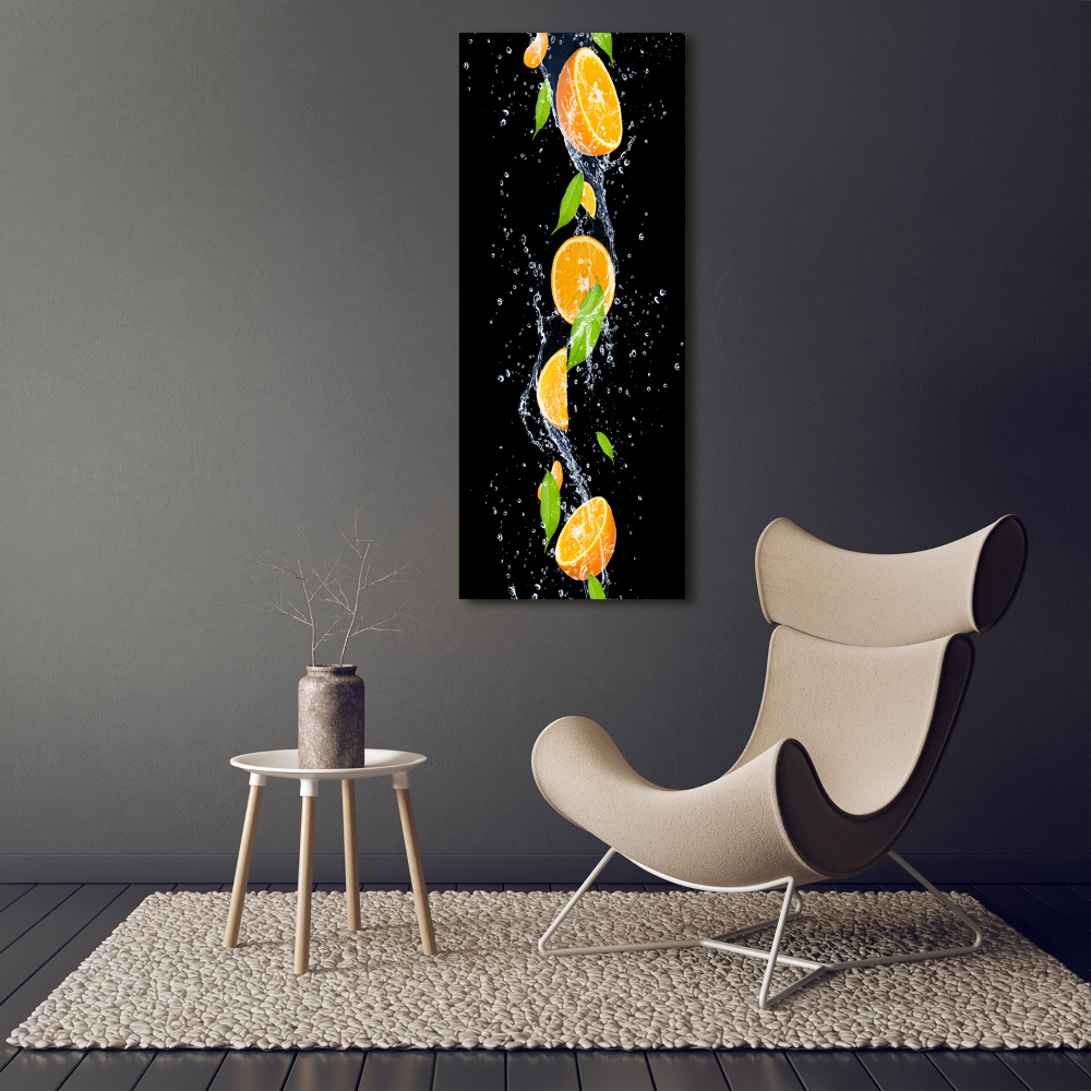 Wall art acrylic Oranges