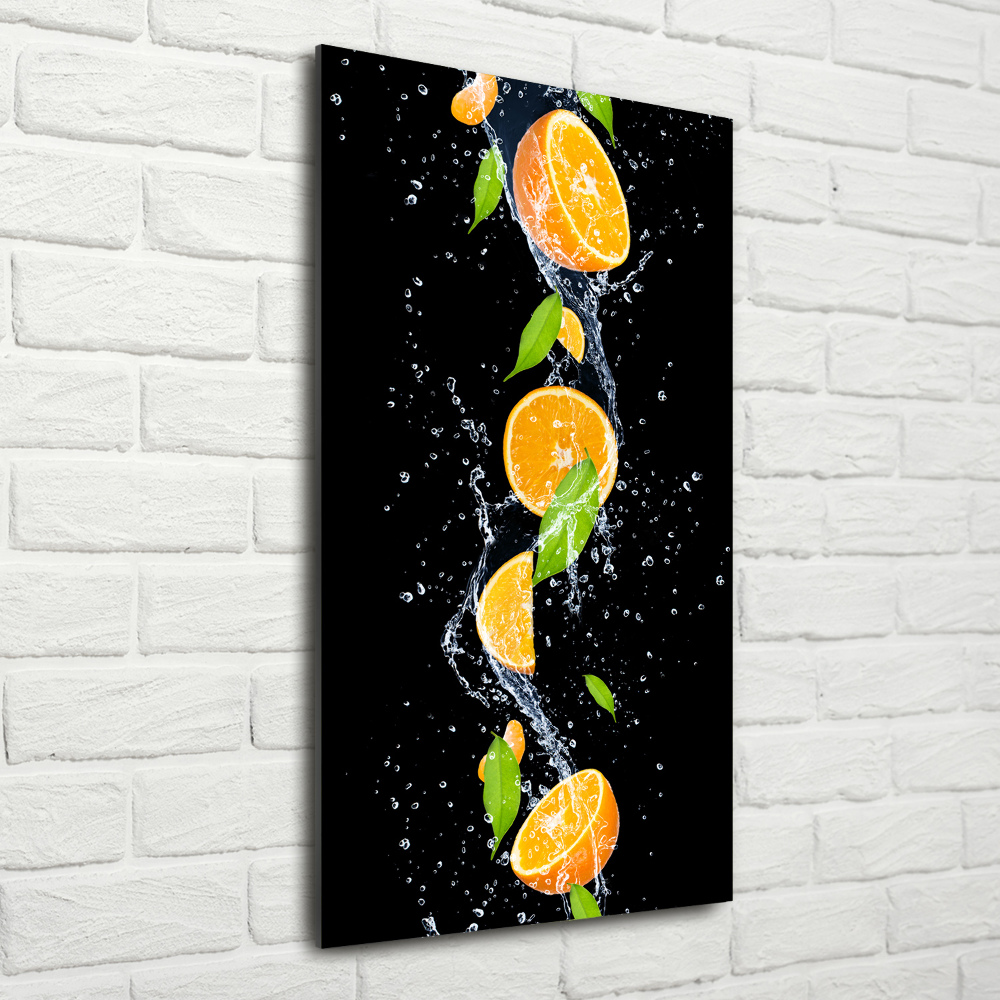 Wall art acrylic Oranges