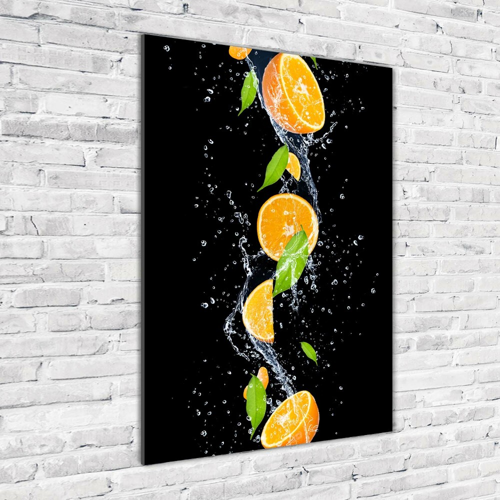 Wall art acrylic Oranges