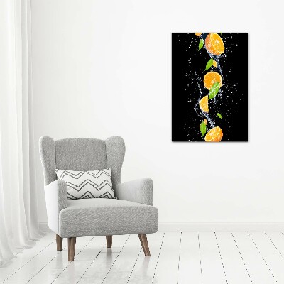 Wall art acrylic Oranges