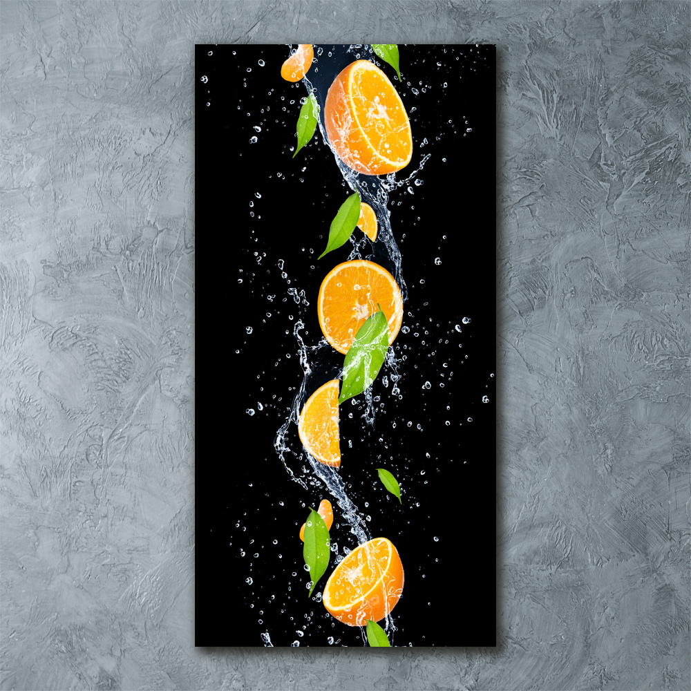 Wall art acrylic Oranges