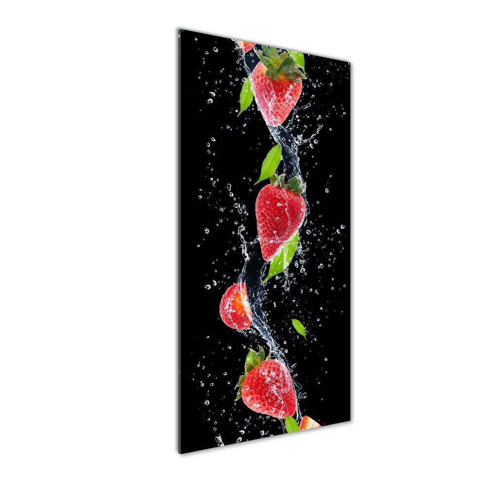 Wall art acrylic Strawberries