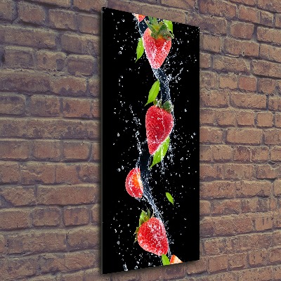 Wall art acrylic Strawberries