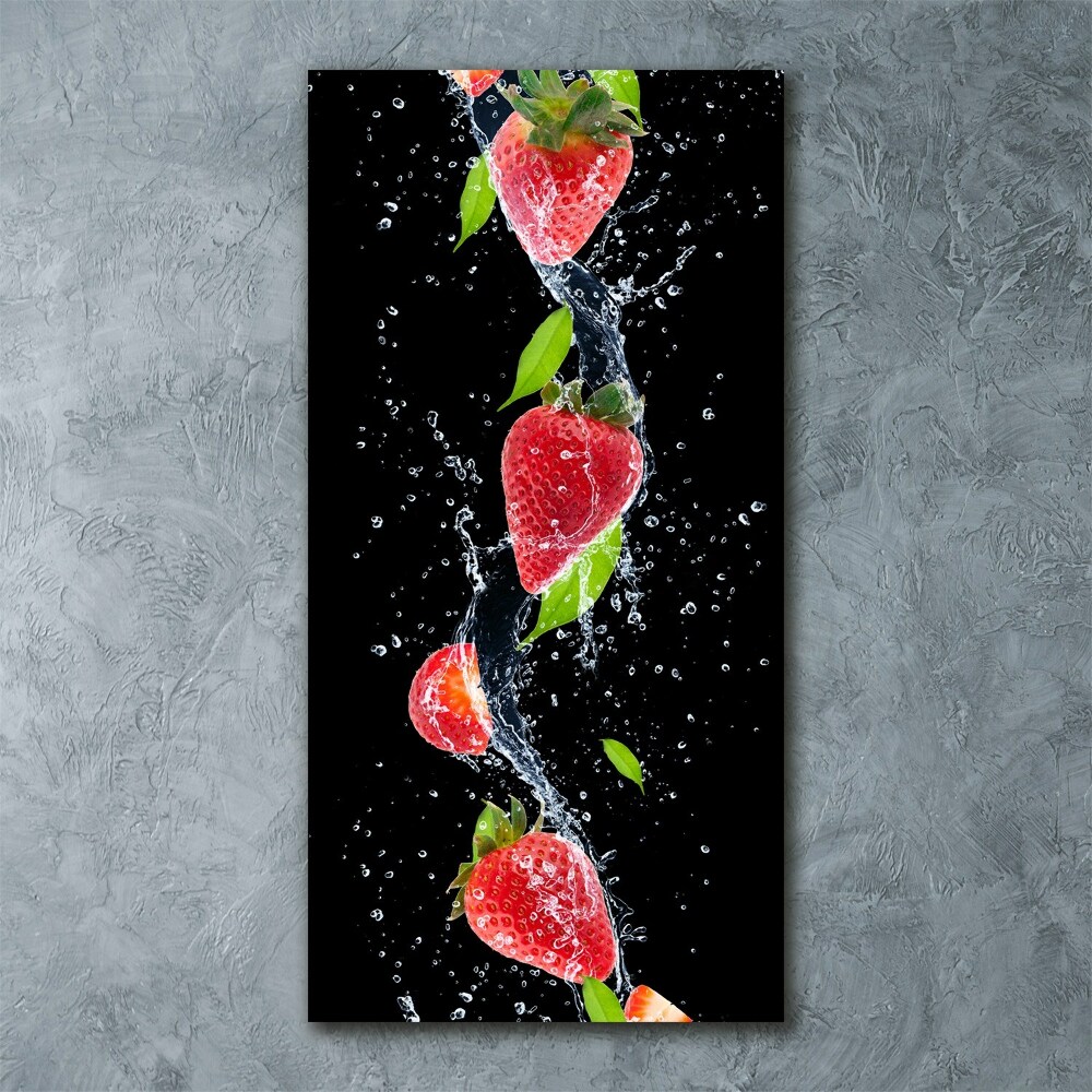 Wall art acrylic Strawberries