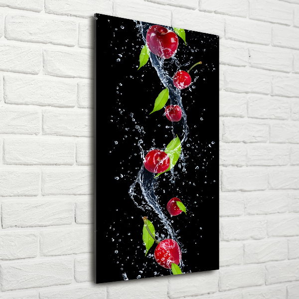 Acrylic wall art Cherries