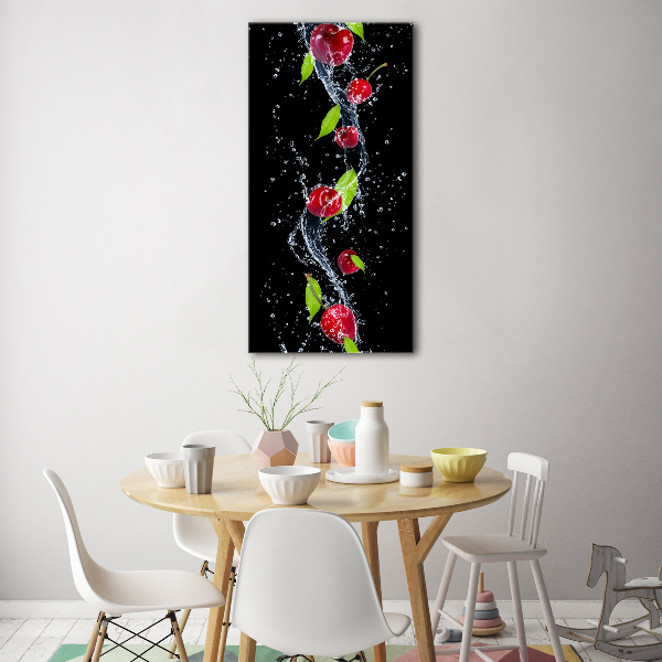 Acrylic wall art Cherries