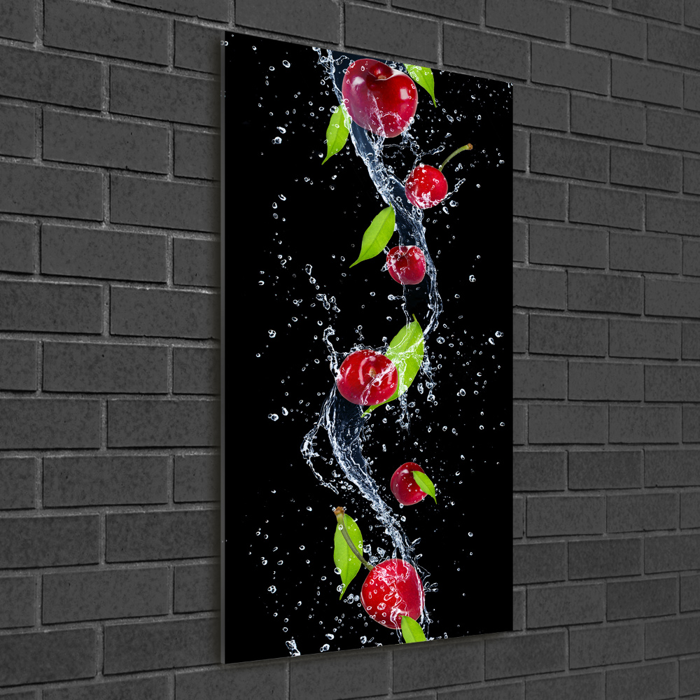 Acrylic wall art Cherries