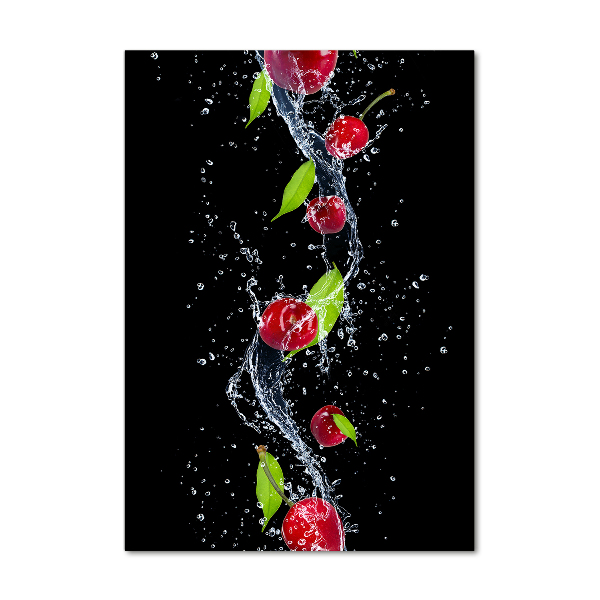 Acrylic wall art Cherries